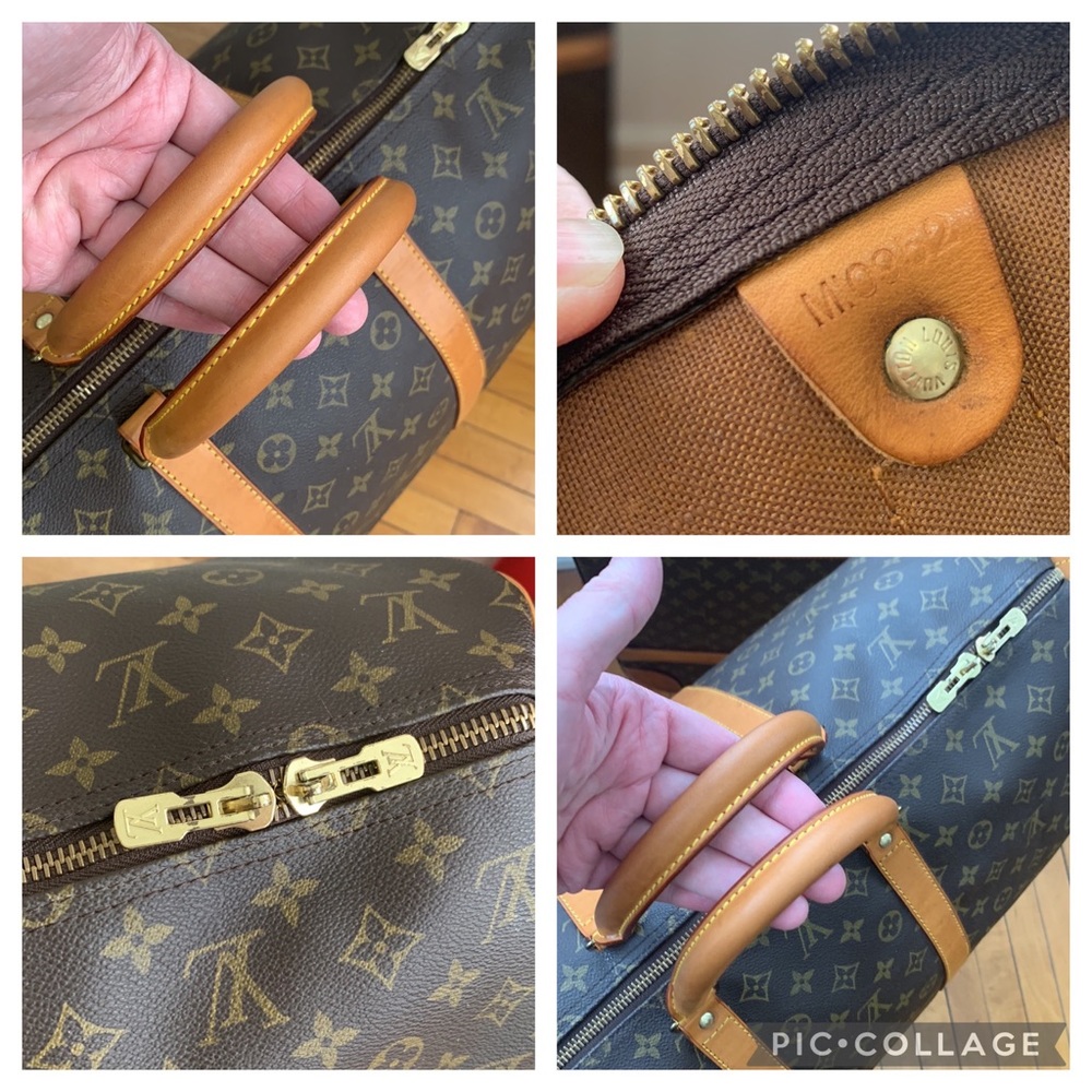 Louis Vuitton Boston keepall 55 Travel Bag.